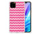 Apple iPhone 11 Pro Max Doorzichtige Silicone Hoesje Waves Pink