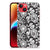iPhone 14 Plus TPU Case Black Flowers B2C Telecom