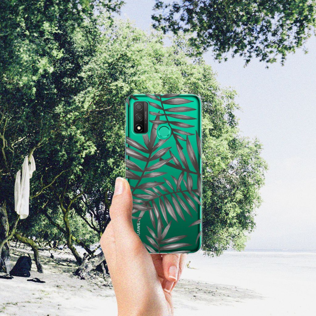 Huawei P Smart 2020 TPU Case Leaves Grey B2C Telecom