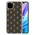 Apple iPhone 11 Pro Doorzichtige Silicone Hoesje Franse Lelie