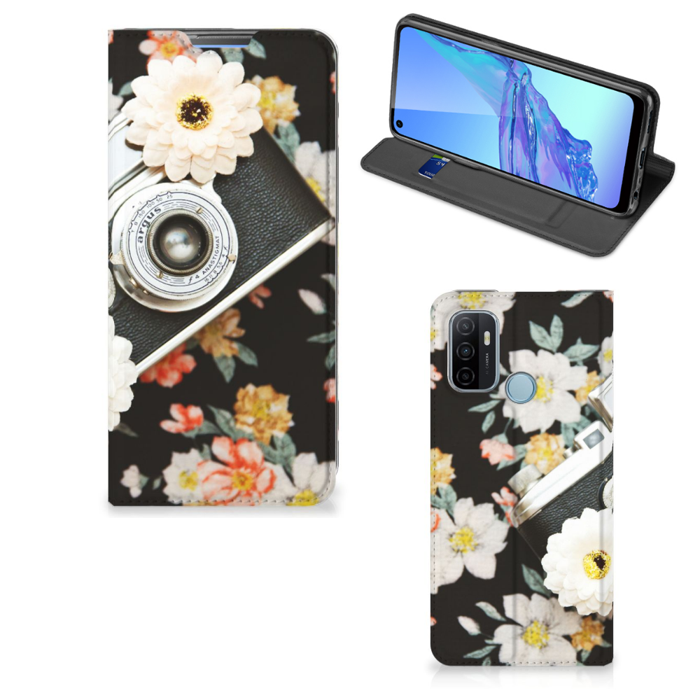 OPPO A53 | A53s Stand Case Vintage Camera - B2C Telecom