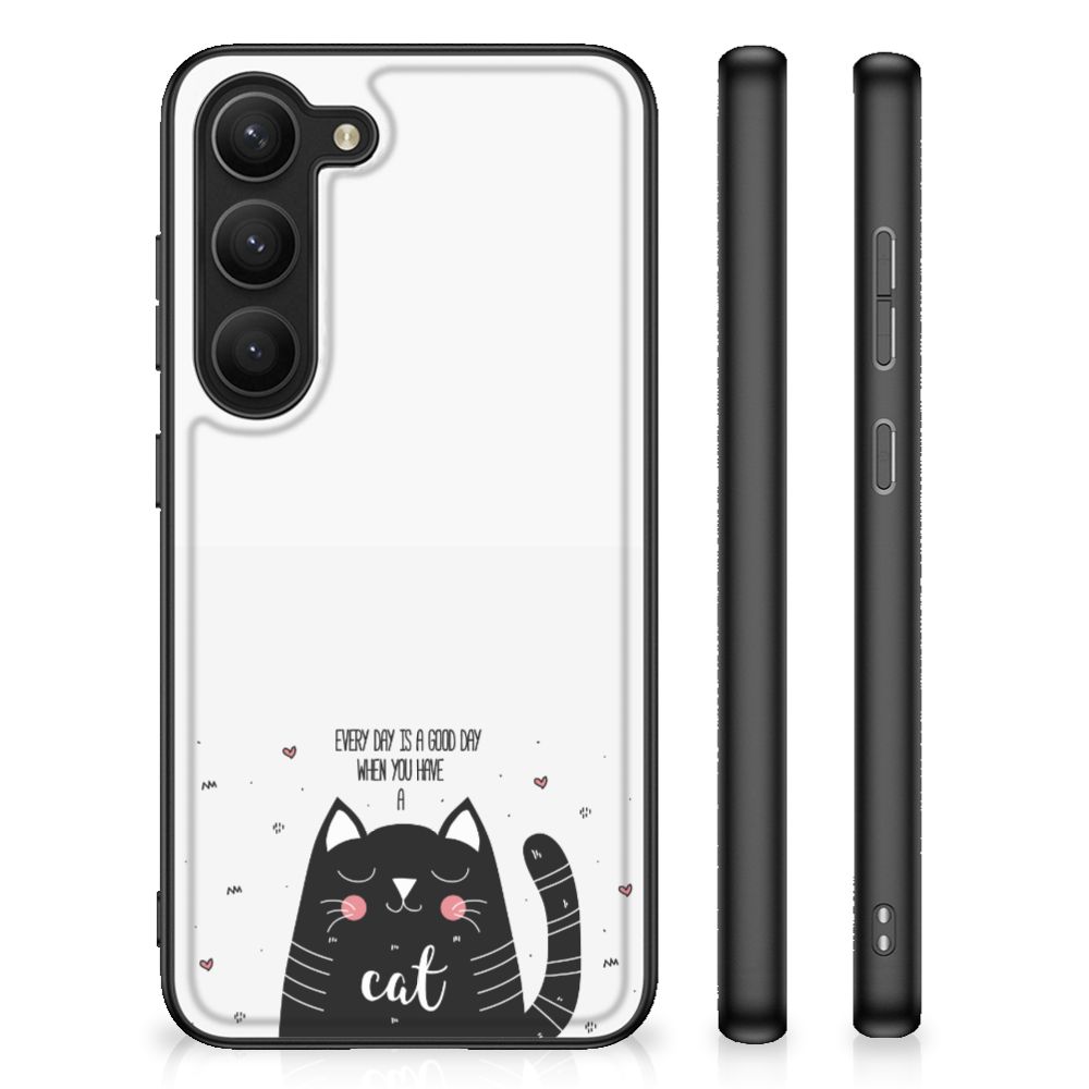 Samsung Galaxy S23 Hoesje Cat Good Day B2C Telecom
