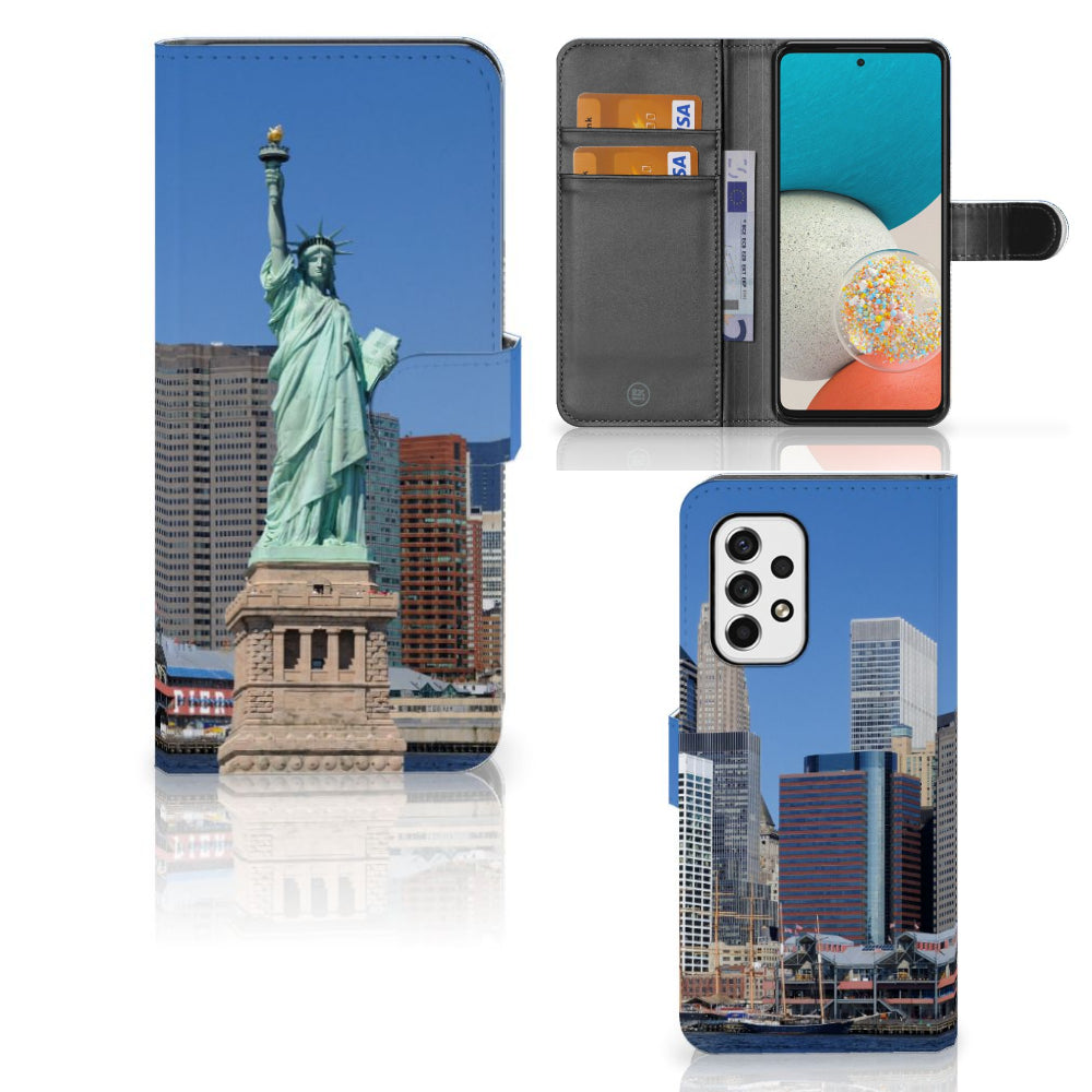 Samsung Galaxy A53 Flip Cover Vrijheidsbeeld