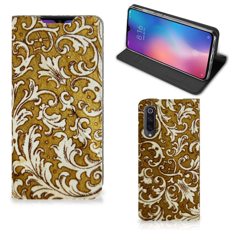 Telefoon Hoesje Xiaomi Mi 9 Barok Goud