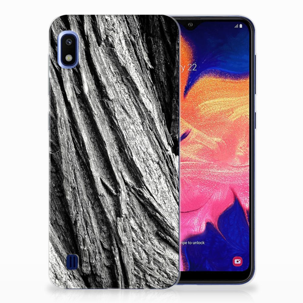 Bumper Hoesje Samsung Galaxy A10 Boomschors Grijs