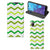 Huawei Y5 (2019) Hoesje met Magneet Zigzag Groen