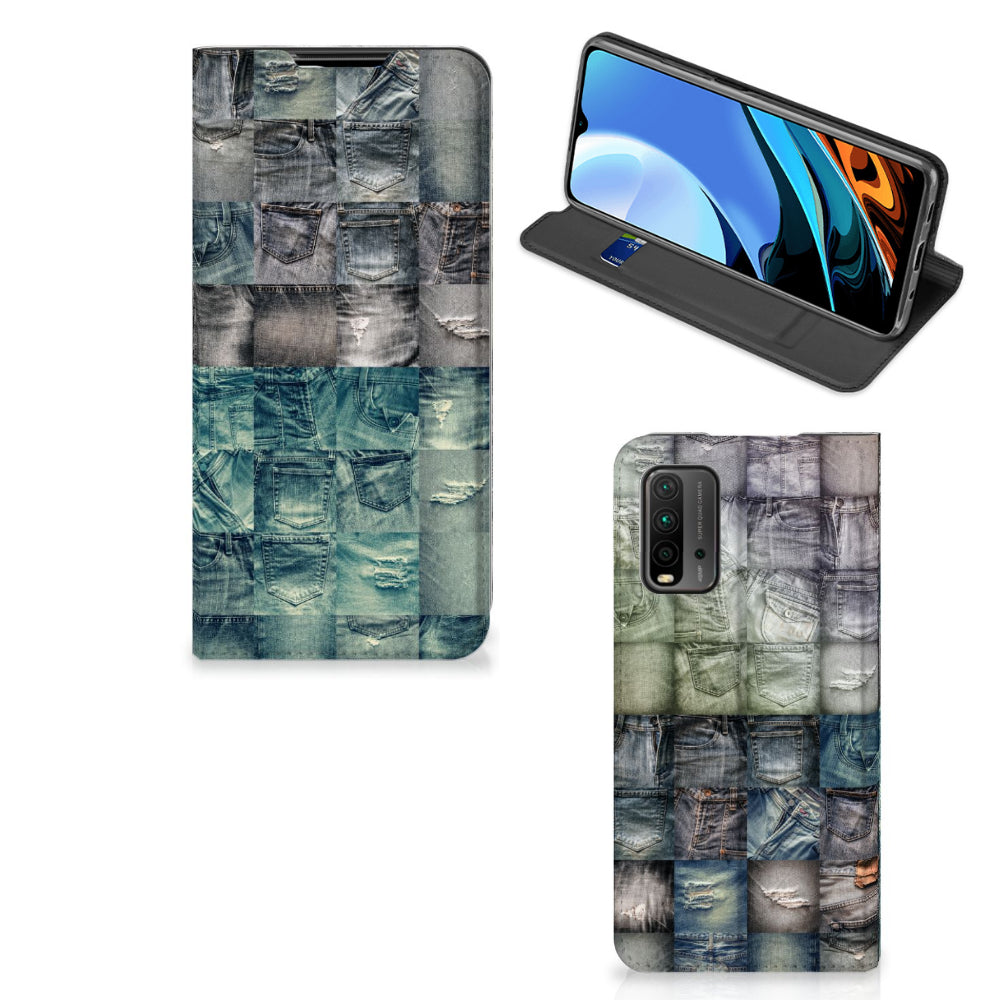 Hippe Standcase Xiaomi Poco M3 | Redmi 9T Spijkerbroeken