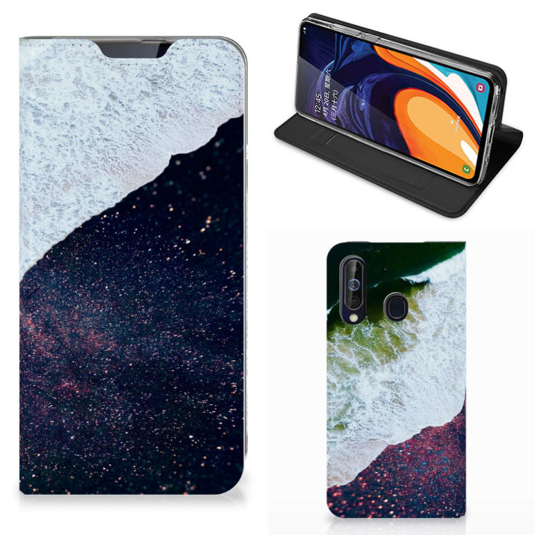 Samsung Galaxy A60 Stand Case Sea in Space
