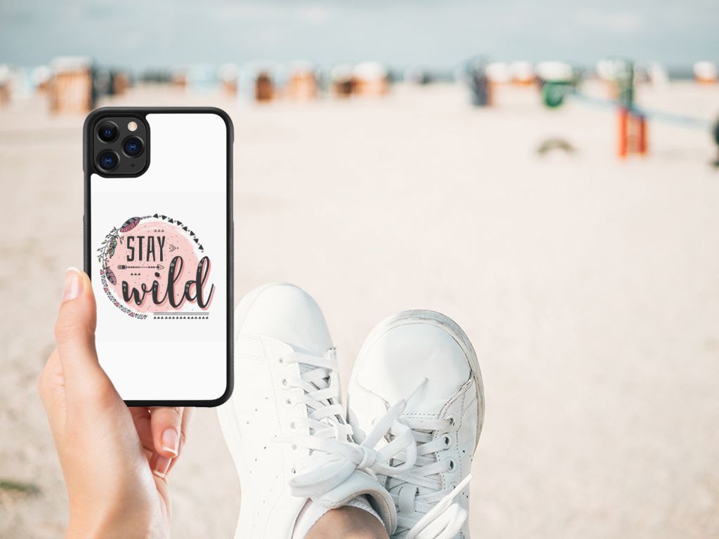 Apple iPhone 11 Pro Max Bumper Hoesje Boho Stay Wild B2C Telecom