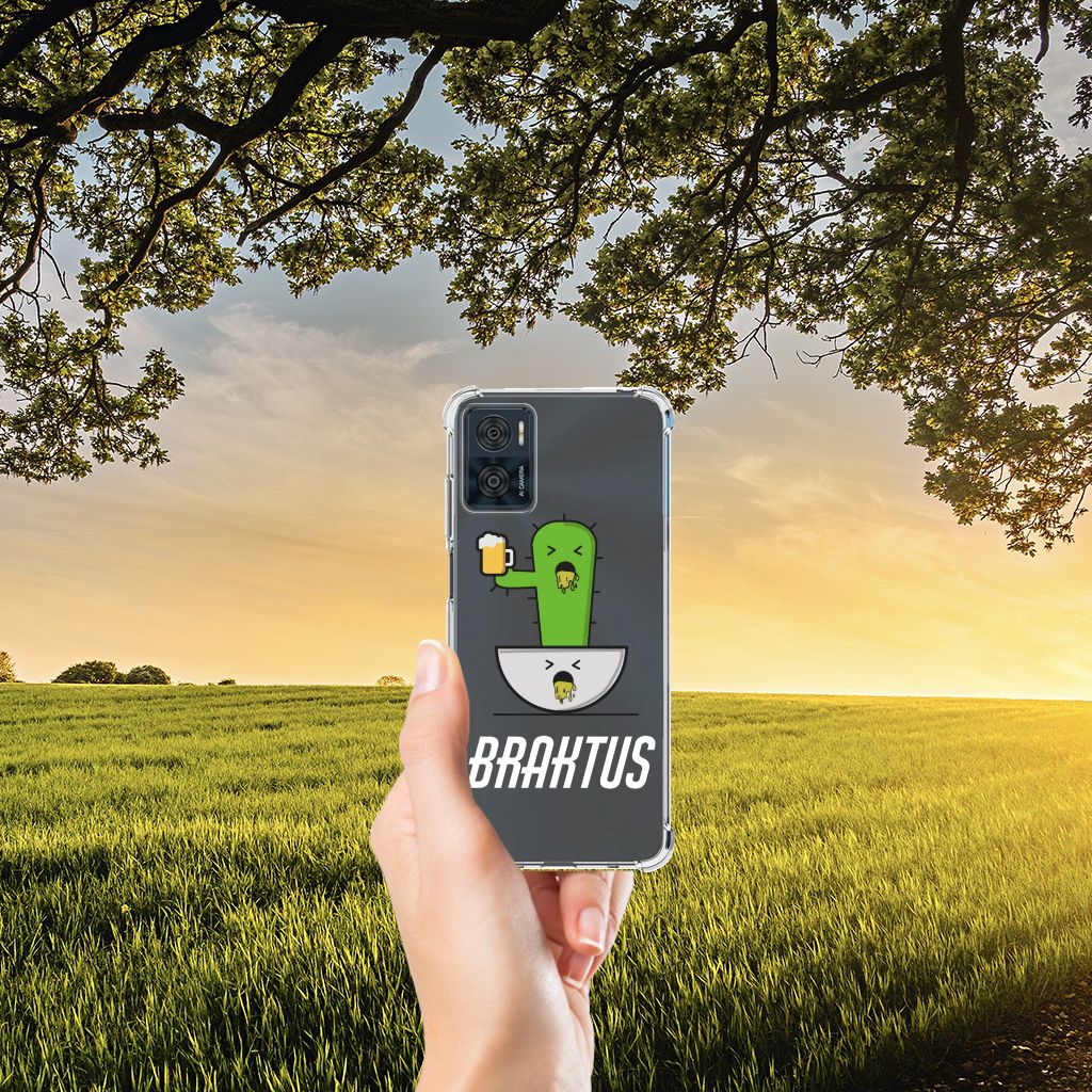 Motorola Moto E22 | E22i Stevig Bumper Hoesje Braktus B2C Telecom