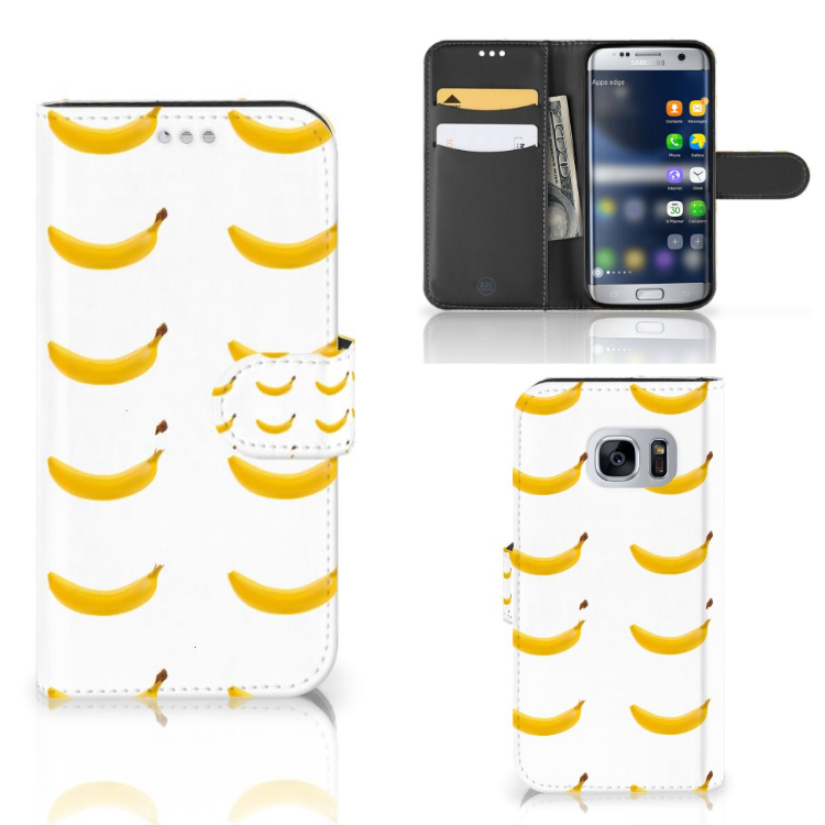 Samsung Galaxy S7 Book Cover Banana