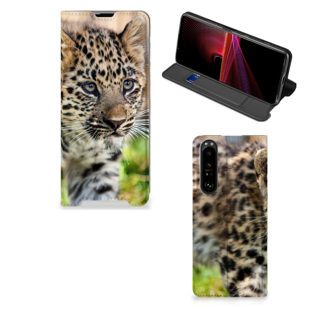 Sony Xperia 1 III Hoesje maken Baby Luipaard - B2C Telecom