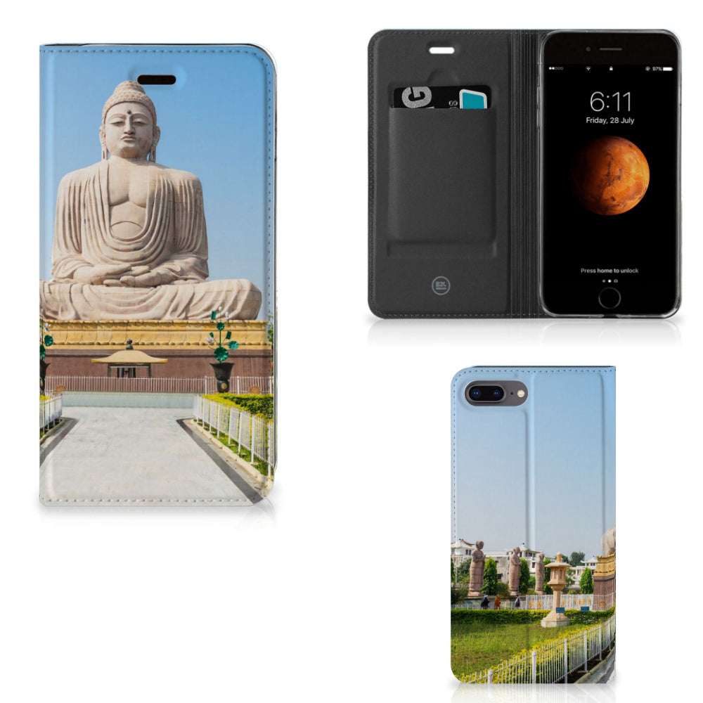 Apple iPhone 7 Plus | 8 Plus Book Cover Boeddha