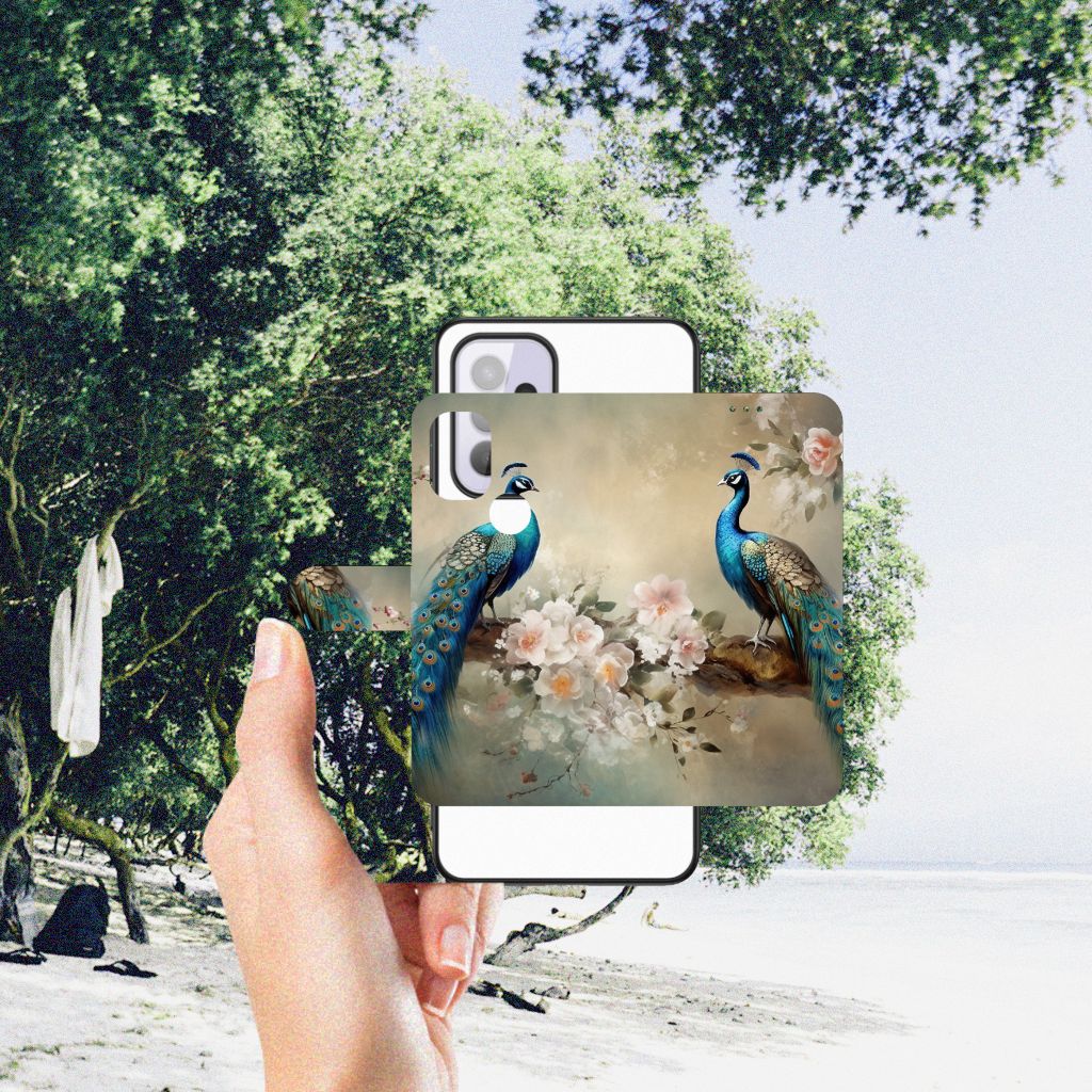 Dierenprint Telefoonhoesje voor Samsung Galaxy A33 5G IJsvogel B2C Telecom