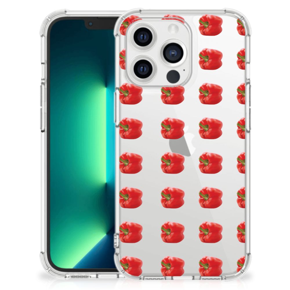 iPhone 13 Pro Max Beschermhoes Paprika Red - B2C Telecom