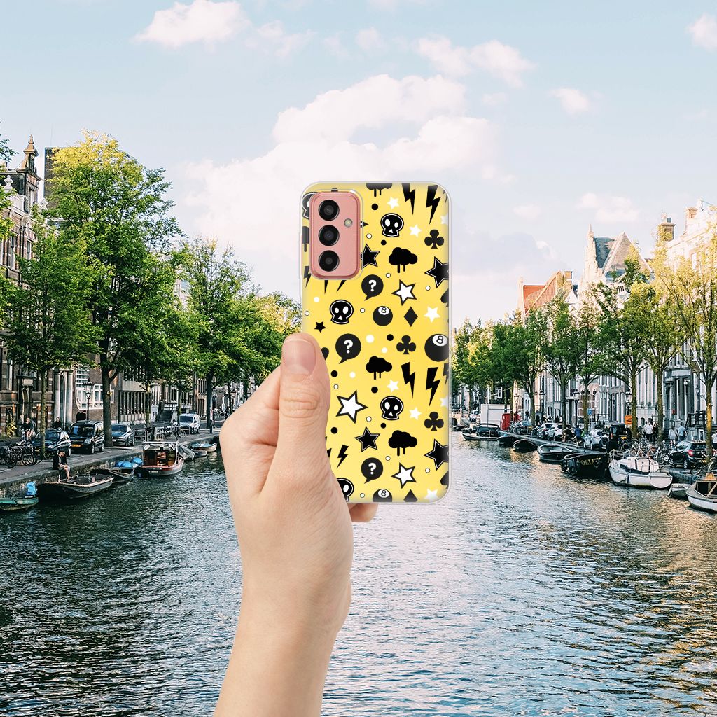 Silicone Back Case Samsung Galaxy M13 | M23 Punk Geel B2C Telecom