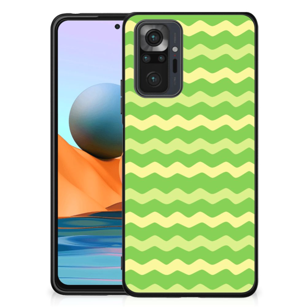 Xiaomi Redmi Note 10 Pro Back Case Waves Green