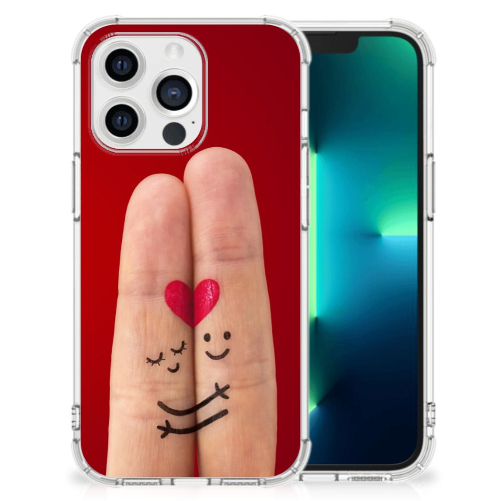 Apple iPhone 13 Pro Anti Shock Bumper Case Liefde - Origineel Romantisch Cadeau B2C Telecom