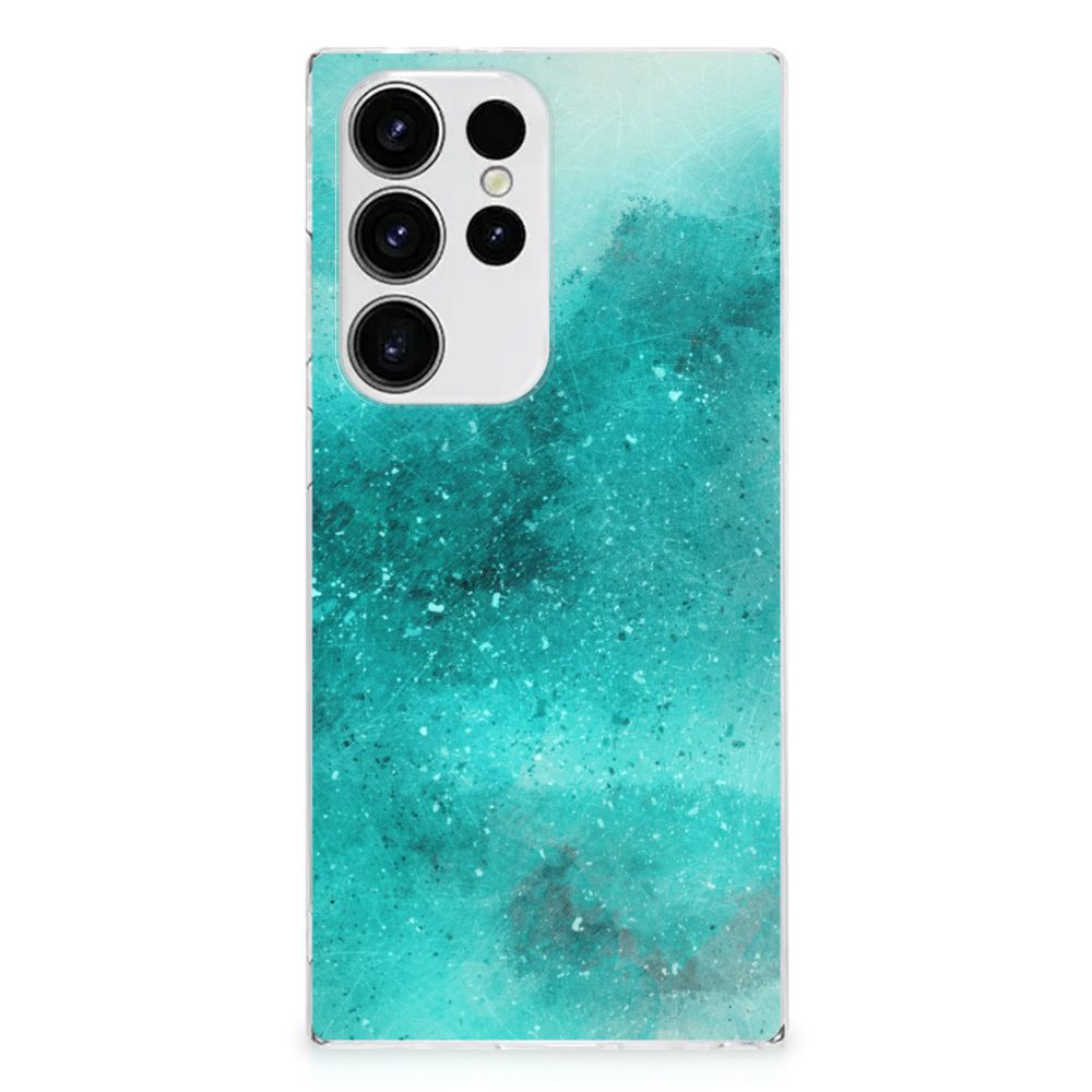 Hoesje maken Samsung Galaxy S23 Ultra Painting Blue B2C Telecom