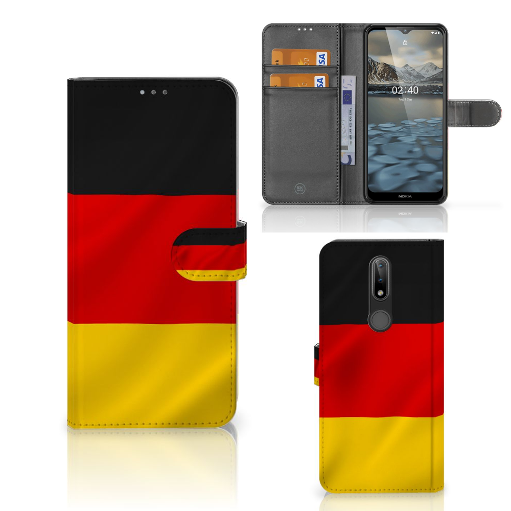 Nokia 2.4 Bookstyle Case Duitsland