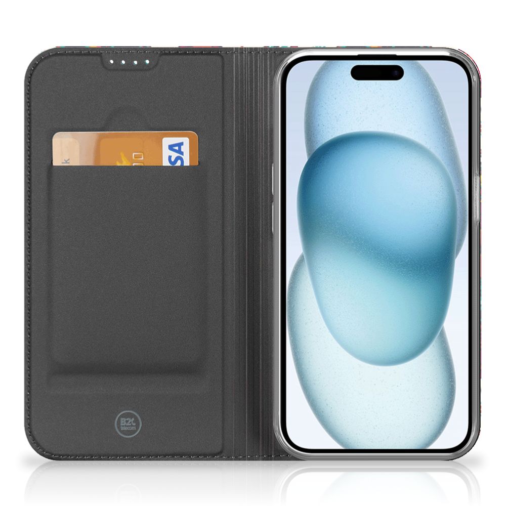 Stand Case voor iPhone 15 Old Skool