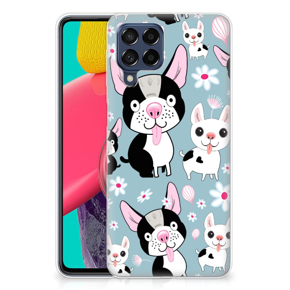 Samsung Galaxy M53 TPU Hoesje Hondjes B2C Telecom