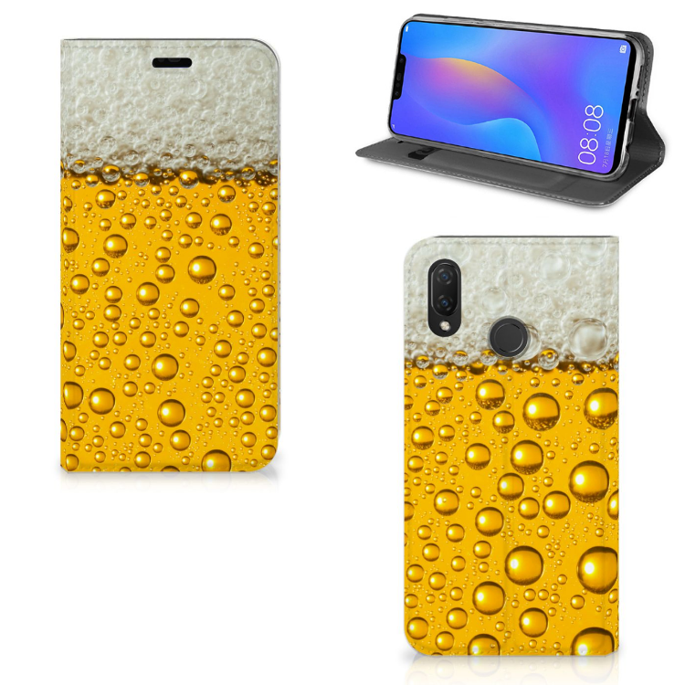 Huawei P Smart Plus Flip Style Cover Bier