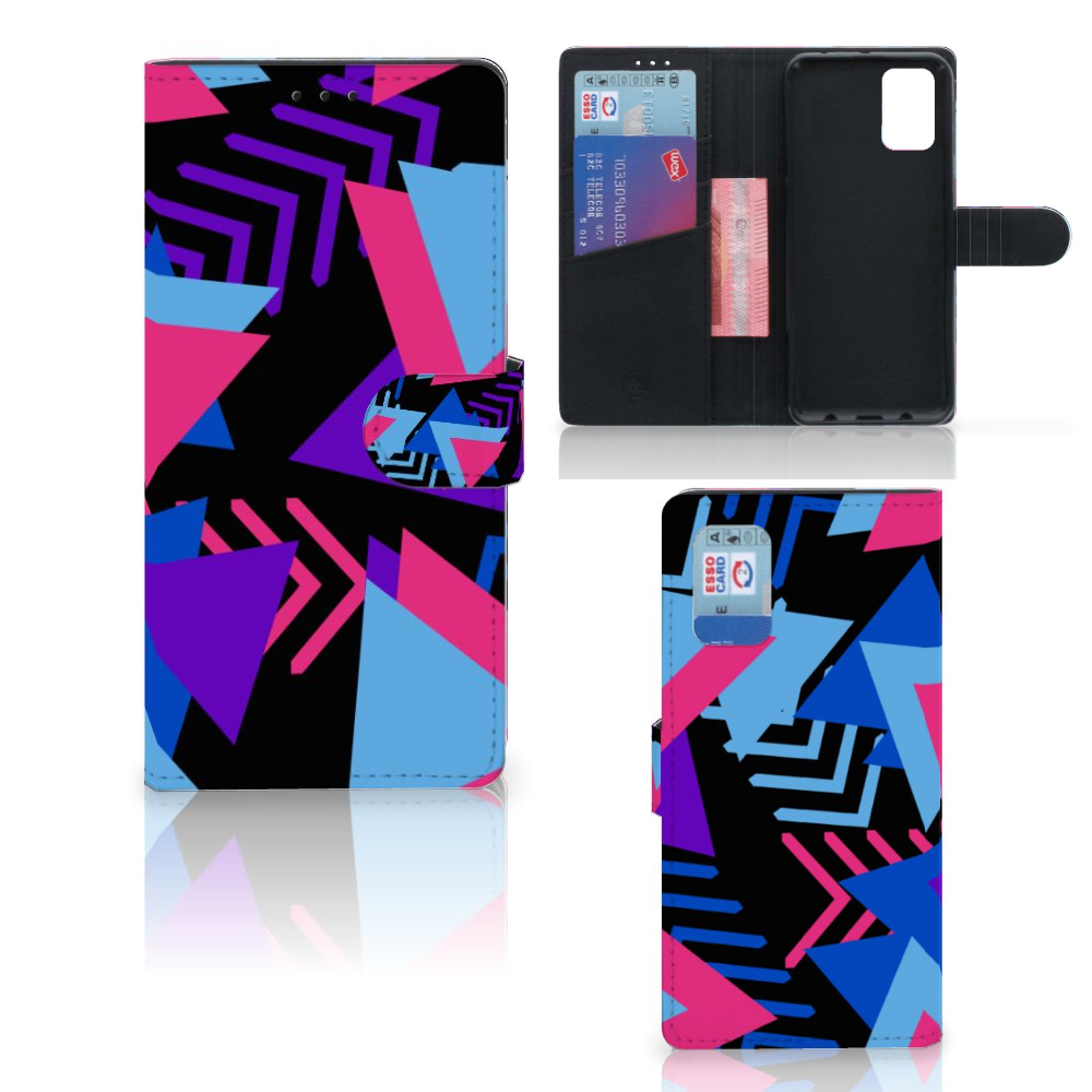 Samsung Galaxy A02s | M02s Book Case Funky Triangle