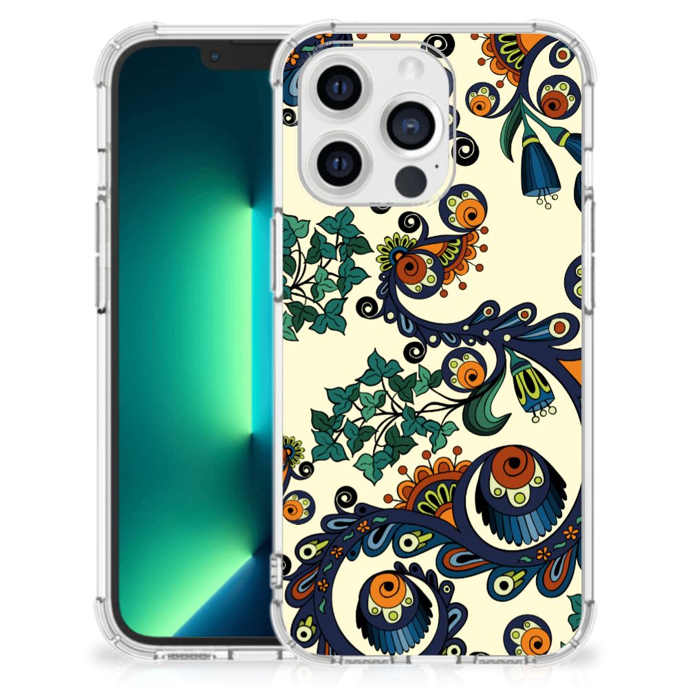 Anti Shock Case iPhone 13 Pro Max Barok Flower - B2C Telecom