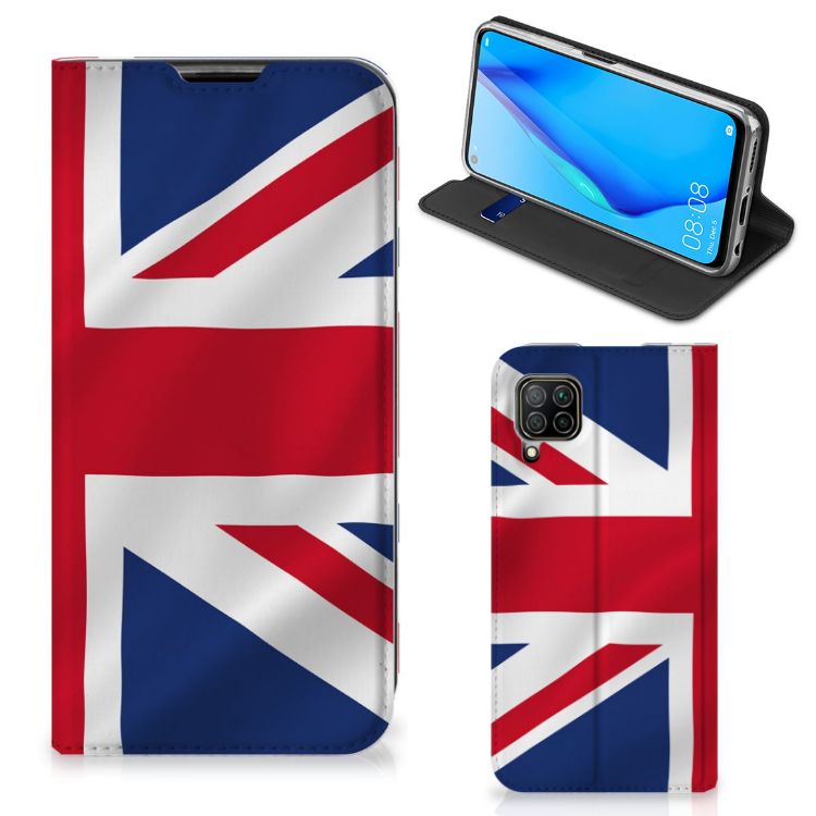 Huawei P40 Lite Standcase Groot-Brittannië - B2C Telecom