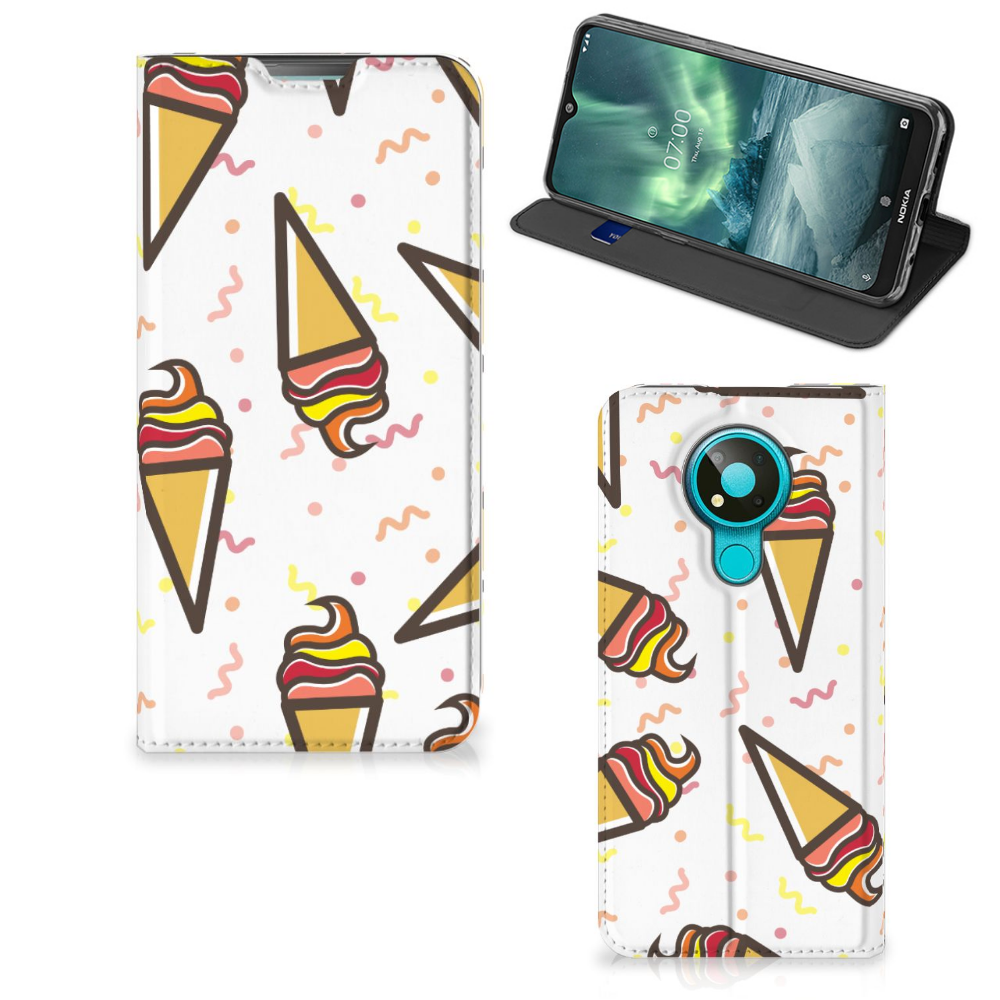 Nokia 3.4 Flip Style Cover Icecream - B2C Telecom