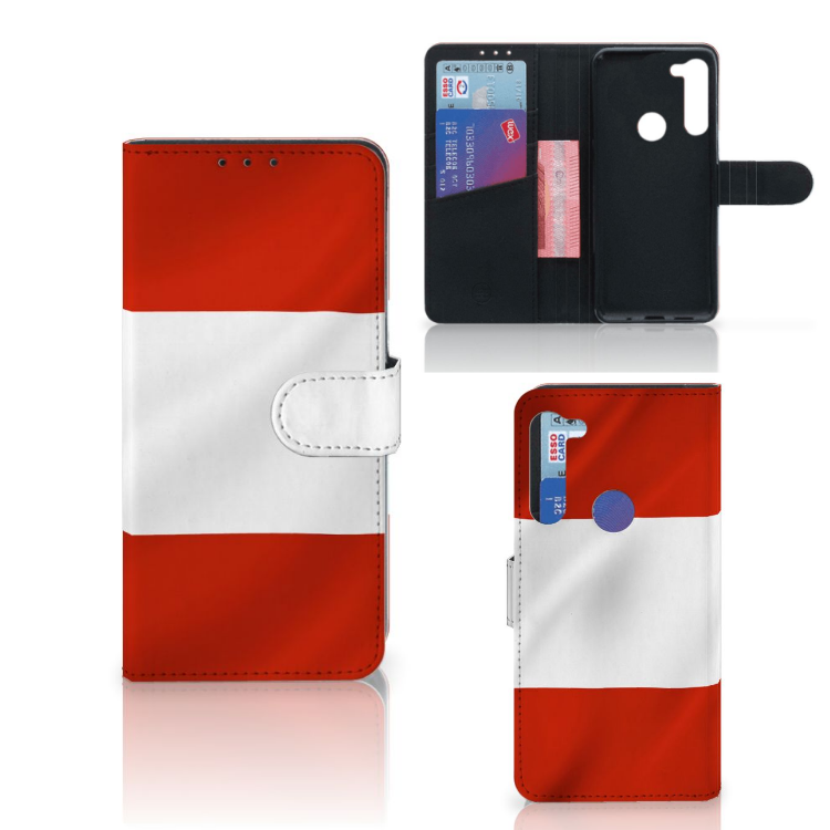 Motorola G8 Power Bookstyle Case Oostenrijk