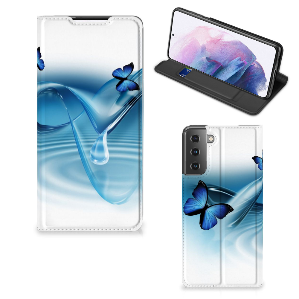 Samsung Galaxy S21 Plus Hoesje maken Vlinders - B2C Telecom
