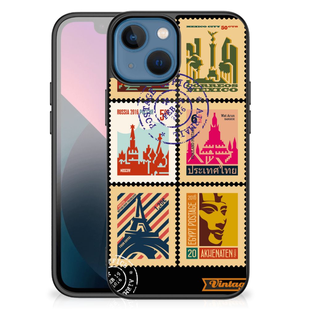 Apple iPhone 13 mini TPU Backcover Postzegels