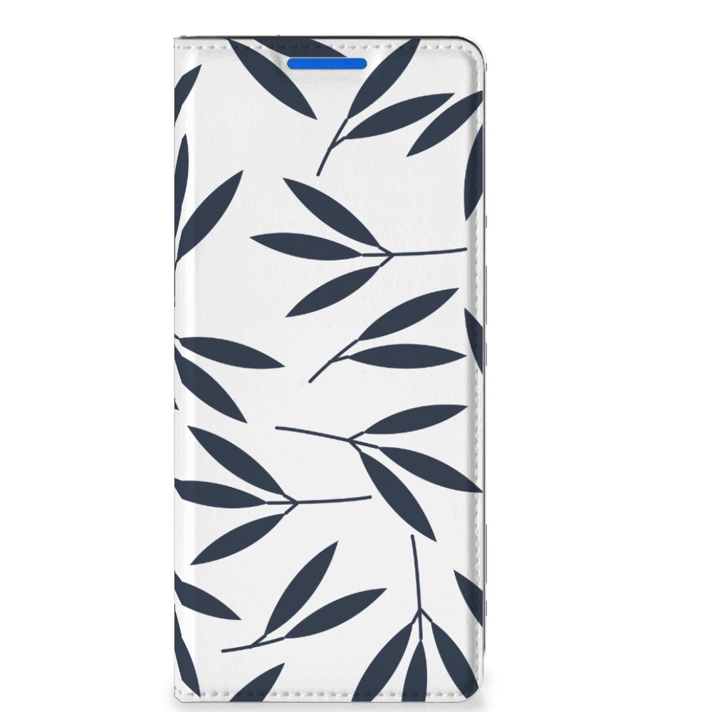 OPPO Reno 6 Pro Plus 5G Smart Cover Leaves Blue - B2C Telecom