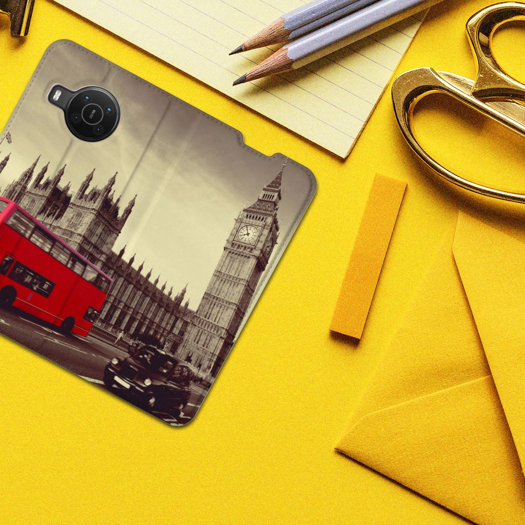 Nokia X20 | X10 Book Cover Londen - B2C Telecom