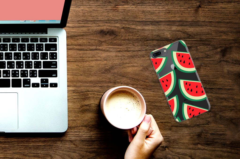 Apple iPhone 7 Plus | 8 Plus Siliconen Case Watermelons