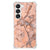 Samsung Galaxy S23 Anti-Shock Hoesje Marmer Oranje B2C Telecom