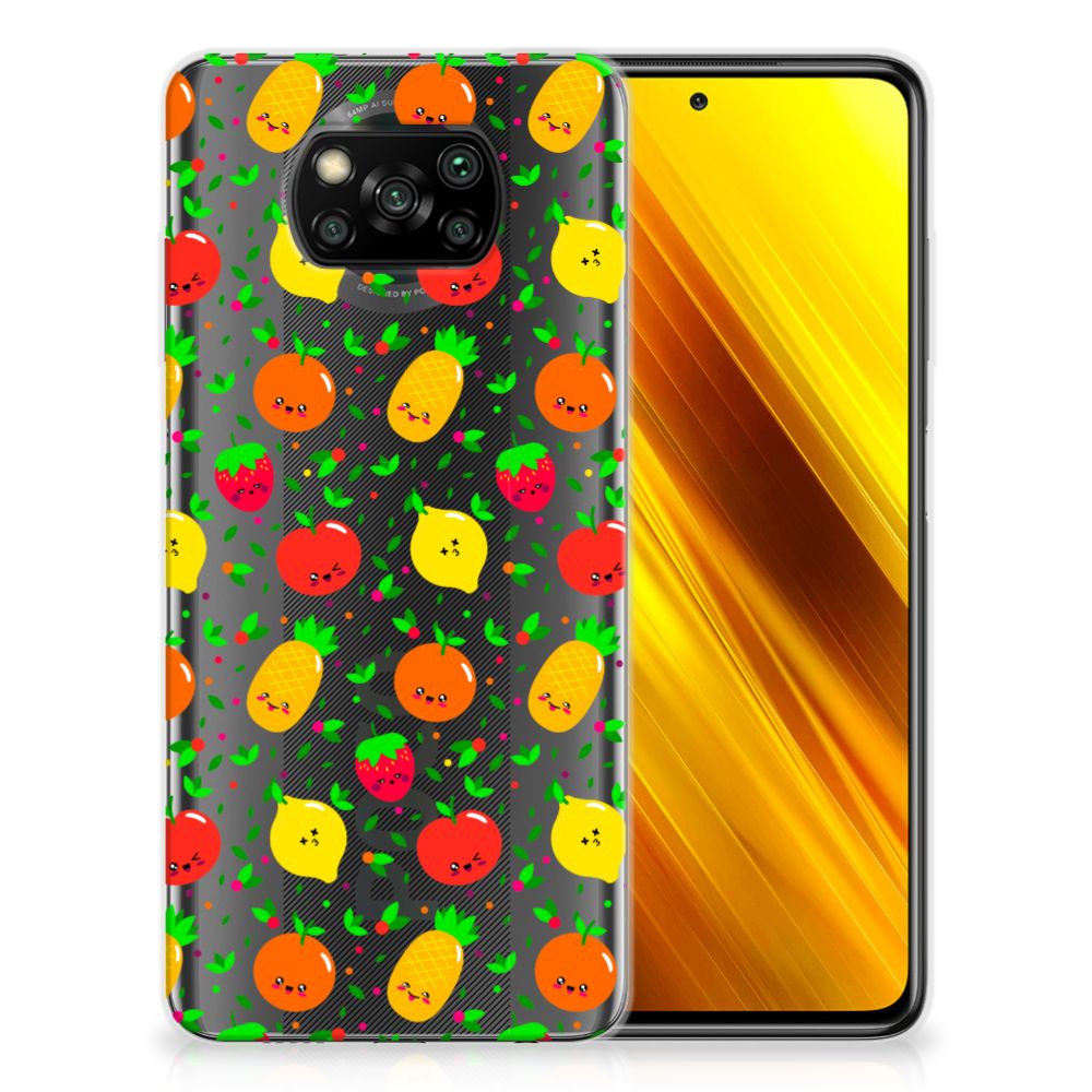 Xiaomi Poco X3 | Poco X3 Pro Siliconen Case Fruits B2C Telecom