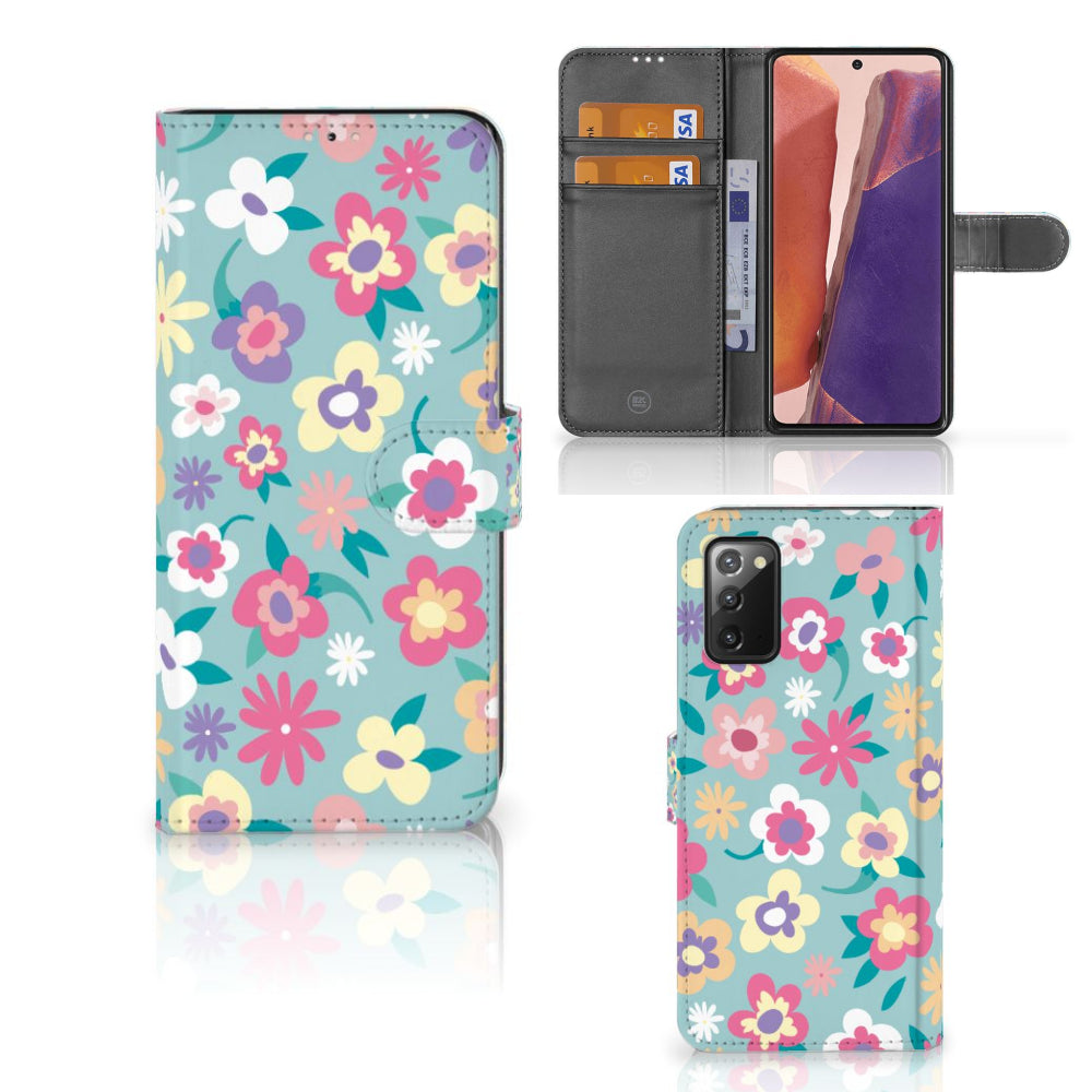 Samsung Galaxy Note 20 Hoesje Flower Power