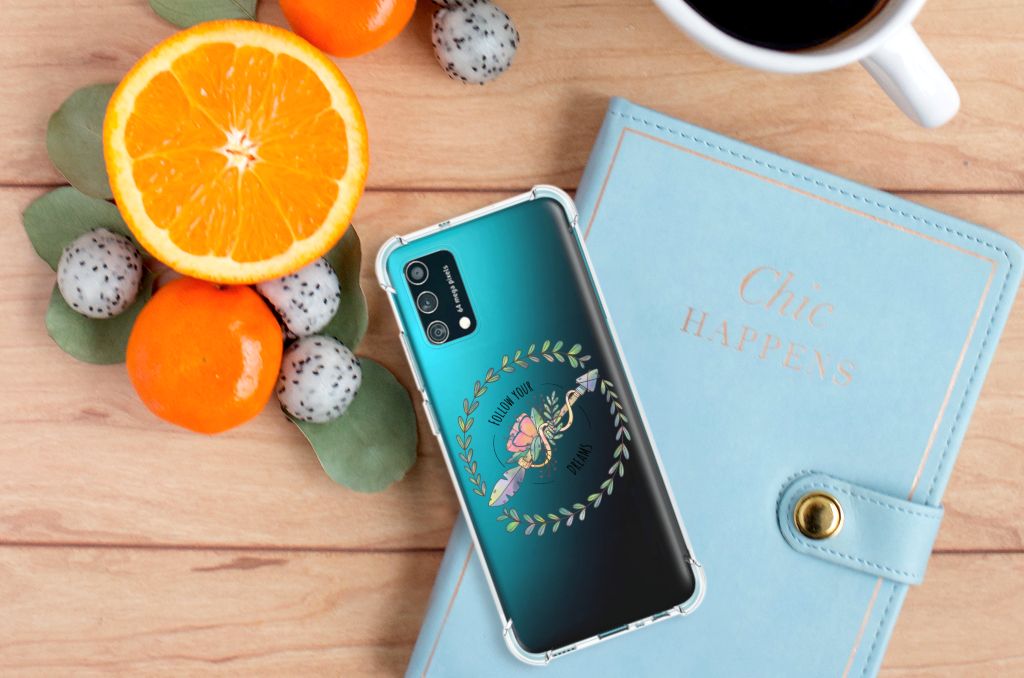 Samsung Galaxy M02s | A02s Stevig Bumper Hoesje Boho Dreams B2C Telecom