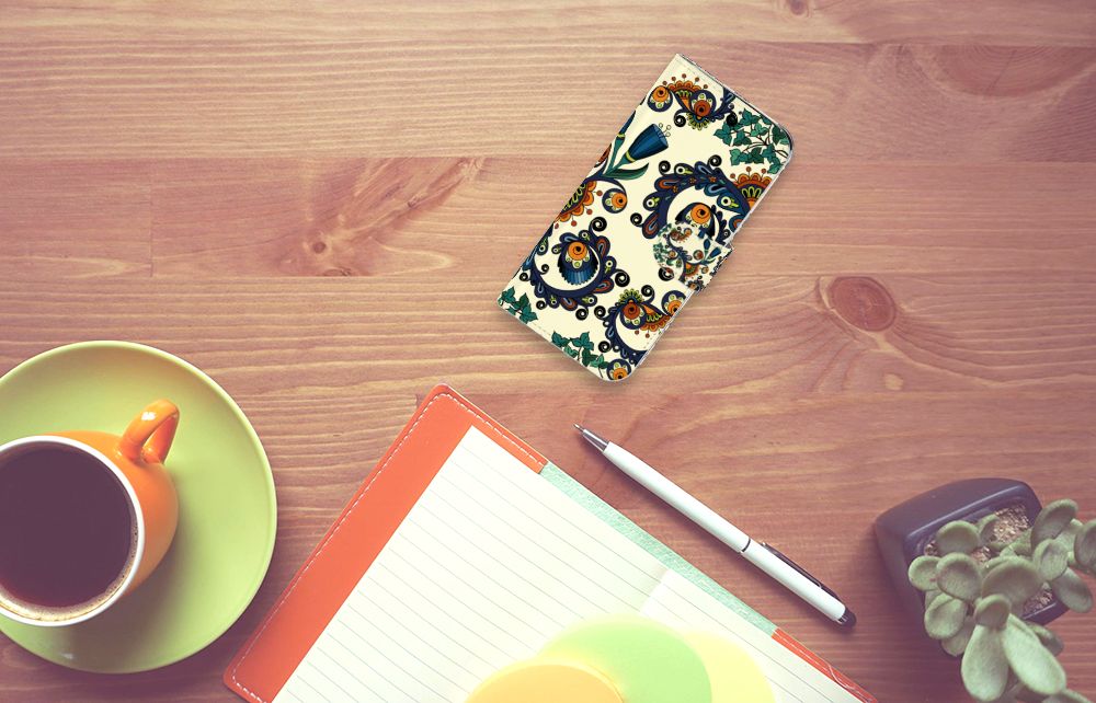 Wallet Case Samsung Galaxy A20e Barok Flower