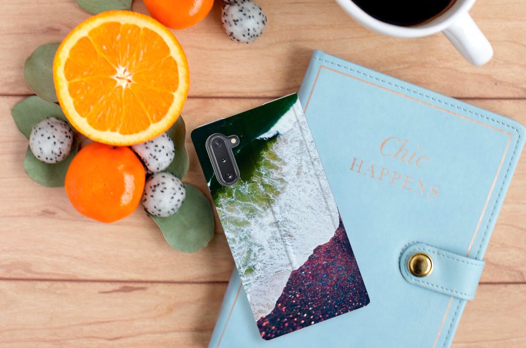 Samsung Galaxy Note 10 Stand Case Sea in Space
