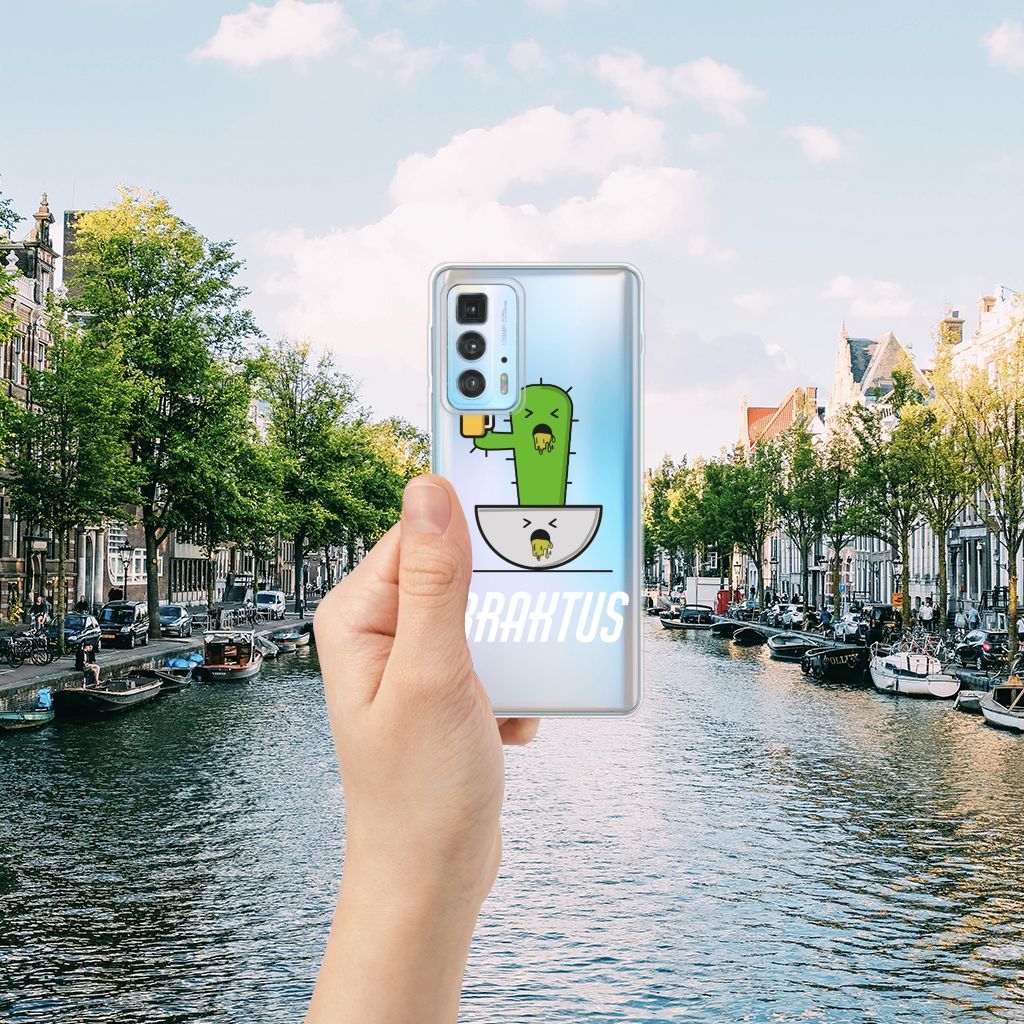 Motorola Edge 20 Pro Telefoonhoesje met Naam Braktus
