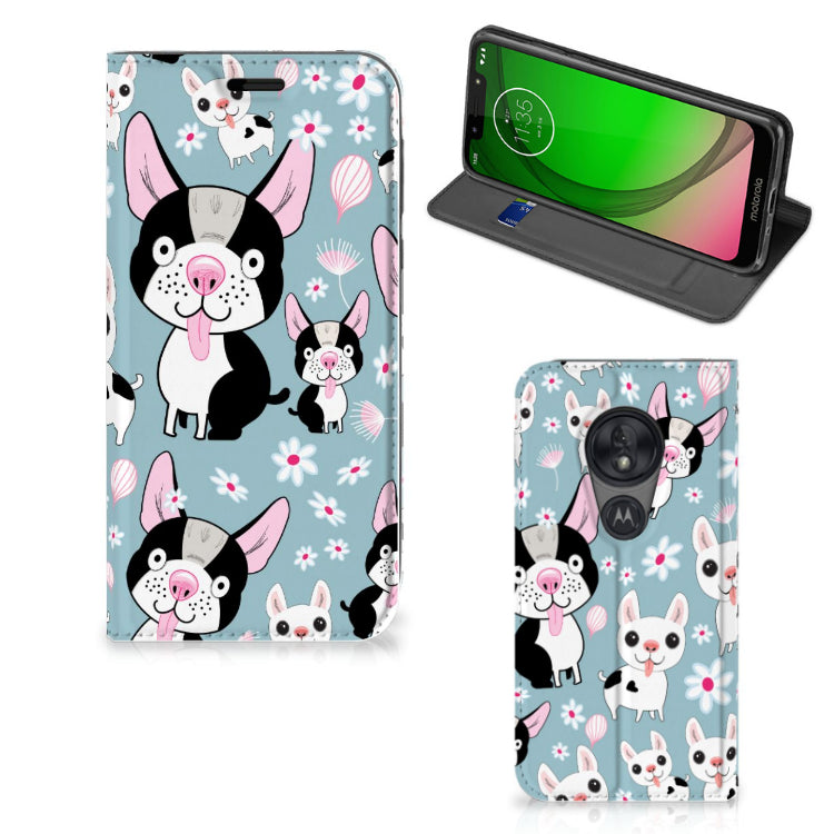 Motorola Moto G7 Play Hoesje maken Hondjes