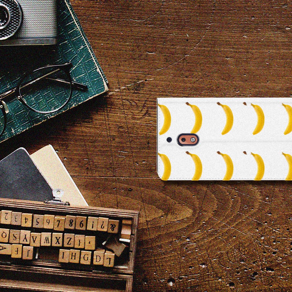 Nokia 2.1 2018 Flip Style Cover Banana