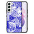 Telefoonhoesje Samsung Galaxy S22 Angel Skull Blauw