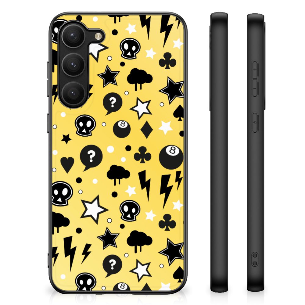 Telefoonhoesje Samsung Galaxy S23 Plus Punk Geel