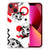 Silicone Back Case Apple iPhone 13 Skull Red B2C Telecom