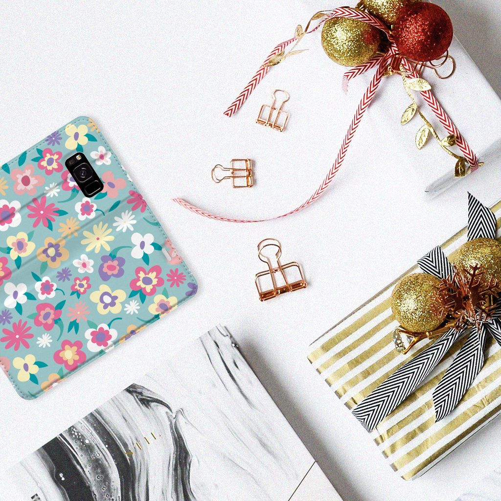 Samsung Galaxy S8 Smart Cover Flower Power